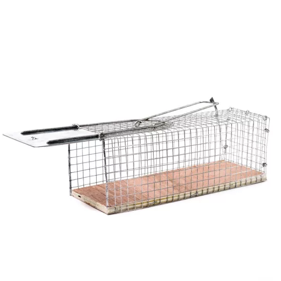 27 cm-es élvefogó patkánycsapda szögletes 27 cm-es élvefogó patkánycsapda szögletes