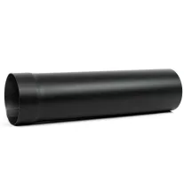 160 kandallócső fekete 50cm vastagfalú (2mm)