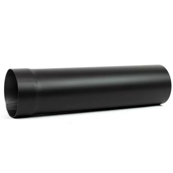 180 kandallócső fekete 50cm vastagfalú (2mm)
