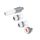 1/2" locsolószett WHITE LINE (5 darab)
