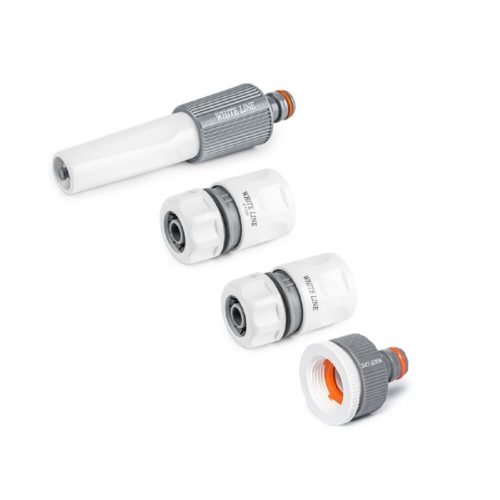 1/2" locsolószett WHITE LINE (5 darab)