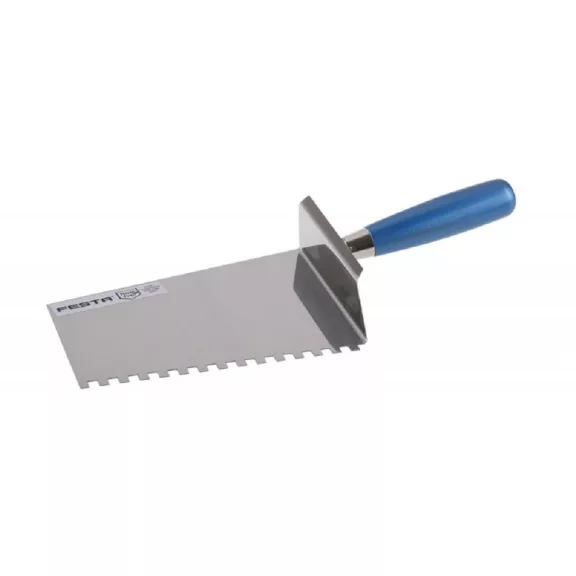 Fogazott burkolókanál rozsdamentes 180mm Fogazott burkolókanál rozsdamentes 180mm
