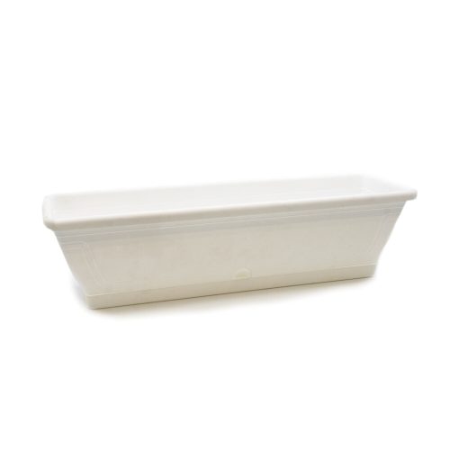 60cm balkonláda+alj fehér