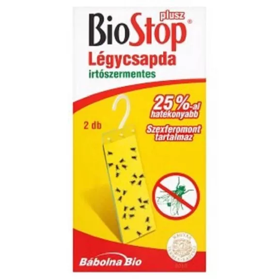 Biostop légycsapda ragasztólap (2 darab) Biostop légycsapda ragasztólap (2 darab)