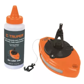   TRUPER fémházas kicsapó zsinór kék krétaporral 30m (TL-100X)