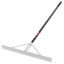   TRUPER gereblye 91cm széles hőkezelt alumínium fej 168cm (RALU-36)