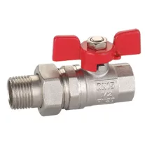 1" KB hollandis golyóscsap pillangó karos MELSCHER