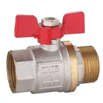 1/2" KB FIX golyóscsap pillangó karos MELSCHER