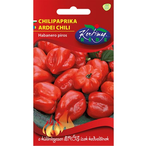 Rédei vetőmag - Habanero piros chilipaprika (20 darab)