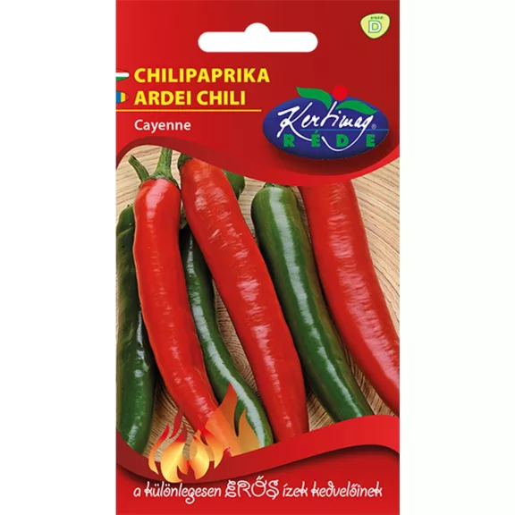 Rédei vetőmag - Cayenne chilipaprika (20 darab) Rédei vetőmag - Cayenne chilipaprika (20 darab)