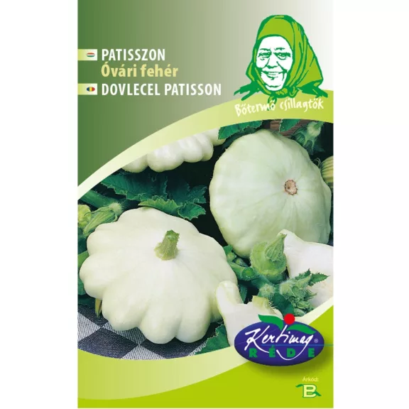 Rédei vetőmag - Óvári fehér patisszon 6g Rédei vetőmag - Óvári fehér patisszon 6g