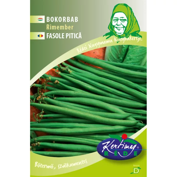 Rédei vetőmag - Rimember zöldhüvelyű ceruzabab (zöldbab) 50g Rédei vetőmag - Rimember zöldhüvelyű ceruzabab (zöldbab) 50g