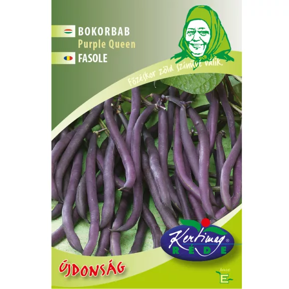 Rédei vetőmag - Purple Queen lila bokorbab (zöldbab) 50g Rédei vetőmag - Purple Queen lila bokorbab (zöldbab) 50g
