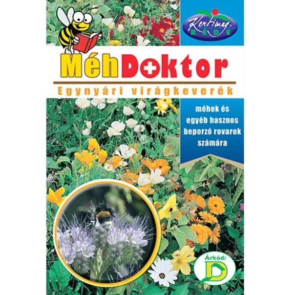 Rédei méhdoktor vetőmag - Egynyári virágkeverék (méhlegelő) 20g Rédei méhdoktor vetőmag - Egynyári virágkeverék (méhlegelő) 20g