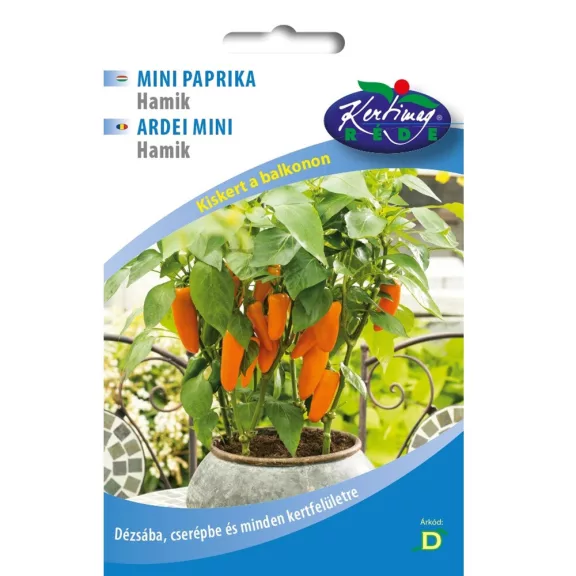 Rédei vetőmag - Hamik mini paprika 0,25g Rédei vetőmag - Hamik mini paprika 0,25g