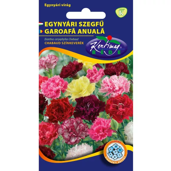 Rédei vetőmag - Chabaud szegfű színkeverék 0,25g Rédei vetőmag - Chabaud szegfű színkeverék 0,25g