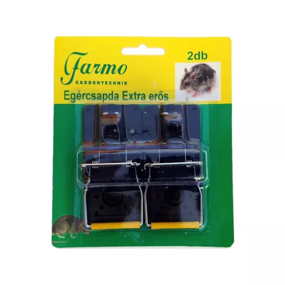 Extra erős műanyag egérfogó (2 darab) Extra erős műanyag egérfogó (2 darab)
