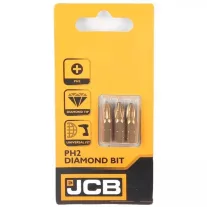 JCB Bitfej ütvecsavarozóhoz PH2x25mm, 3 db