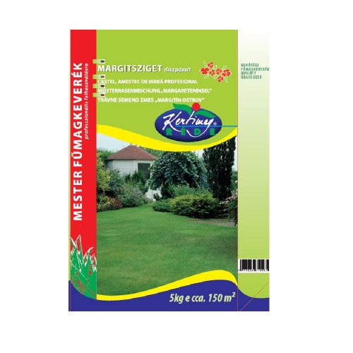 Margitsziget pázsit fűmagkeverék 5kg (150m2)