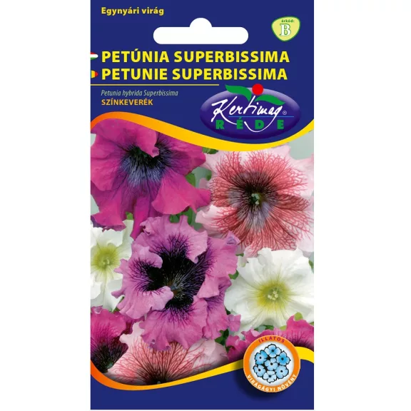 Rédei vetőmag - Superbissima petúnia színkeverék 0,13g Rédei vetőmag - Superbissima petúnia színkeverék 0,13g