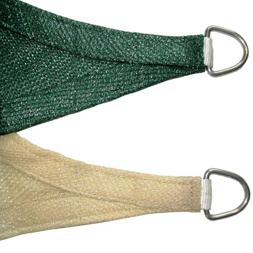 3,6x3,6m HDPE napháló bézs