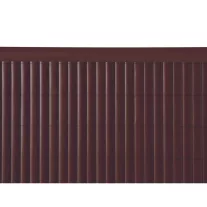 150cm PVC lezáró profil nádfonathoz barna