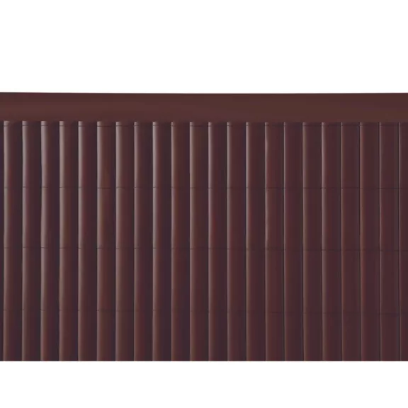150cm PVC lezáró profil nádfonathoz barna 150cm PVC lezáró profil nádfonathoz barna
