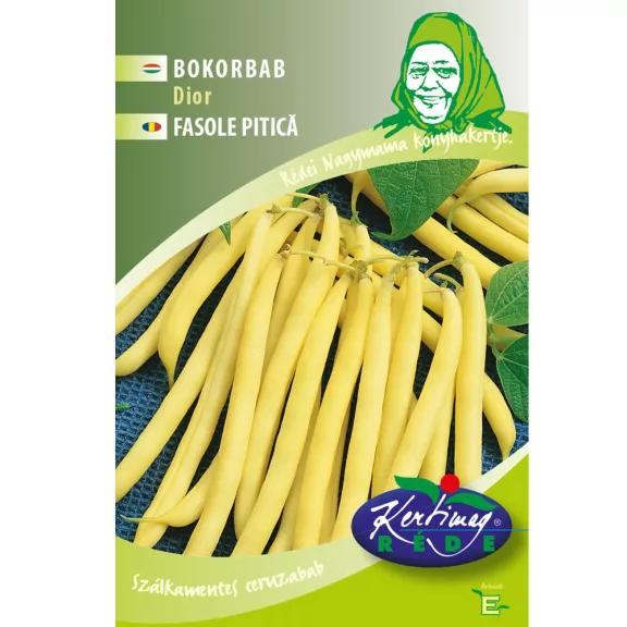 Rédei vetőmag - Dior sárgahüvelyű bokorbab (zöldbab) 50g Rédei vetőmag - Dior sárgahüvelyű bokorbab (zöldbab) 50g