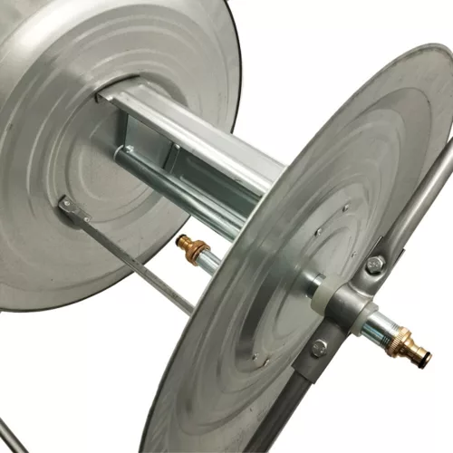Tömlőkocsi acél max. 50m 3/4"